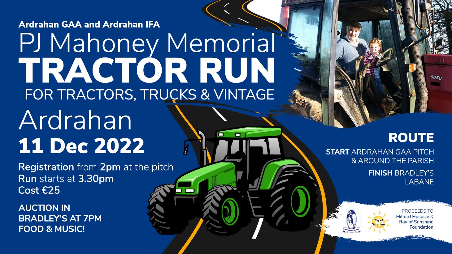 PJ Mahoney Memorial Tractor Run