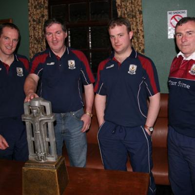 V. Mullins With Galway U 21 Mgt Team